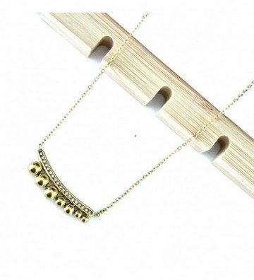 Collares acero dorado...