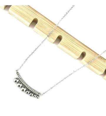 Collares acero plateado...