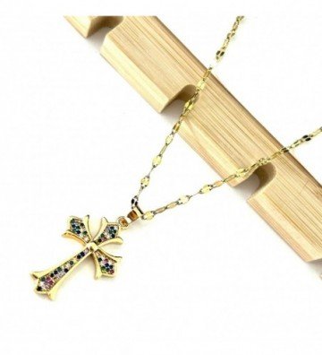 Collares acero dorado...
