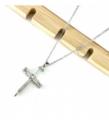 Collares acero plateado...