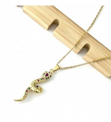 Collares acero dorado...