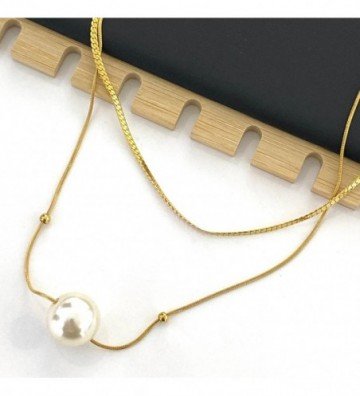 Collares acero dorado...