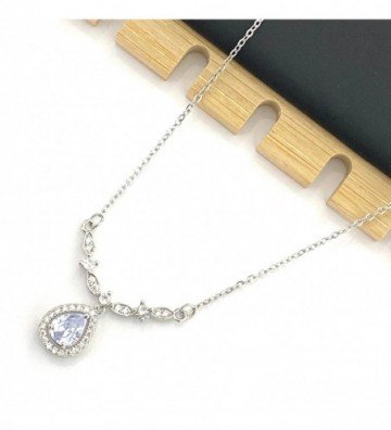Collares acero plateado...