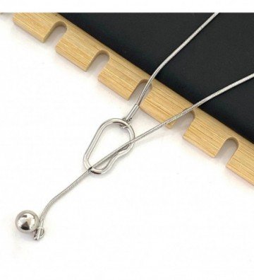 Collares acero plateado...