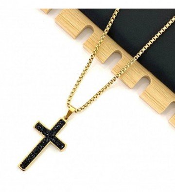 Collares acero dorado...