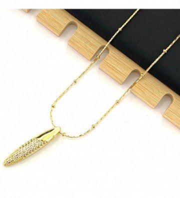 Collares acero dorado...