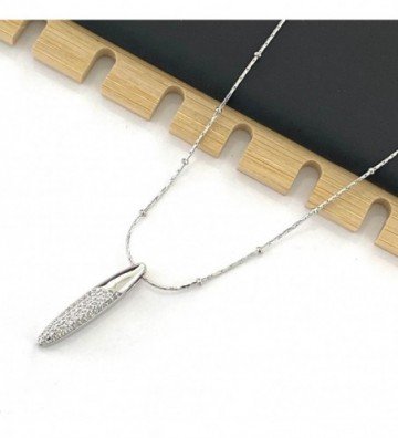 Collares acero plateado...