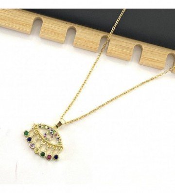 Collares acero dorado...
