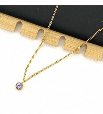 Collares acero dorado...