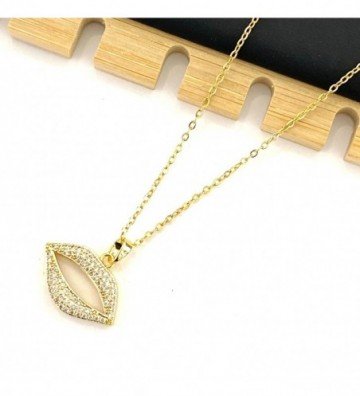 Collares acero dorado...