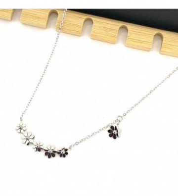 Collares acero plateado...