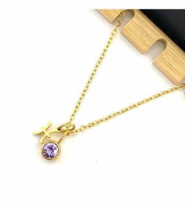 Collares acero dorado...