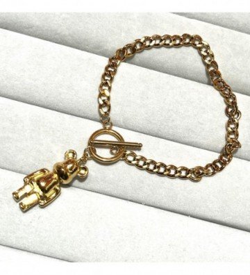 Pulseras brazaletes acero...