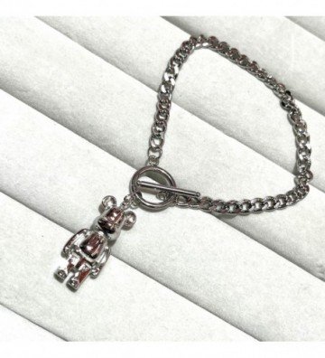 Pulseras brazaletes acero...