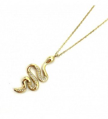 Collares acero dorado...