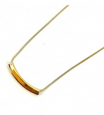 Collares acero dorado...