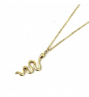 Collares acero dorado...