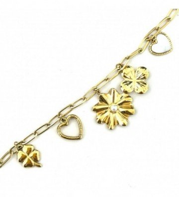 Pulseras brazaletes acero...
