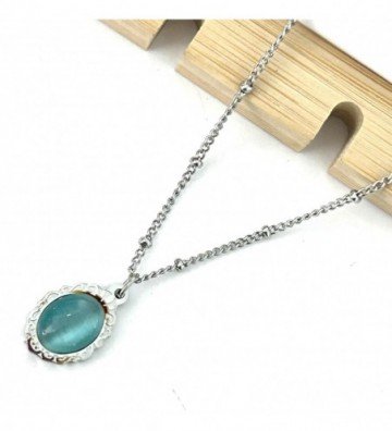 Collares acero plateado...