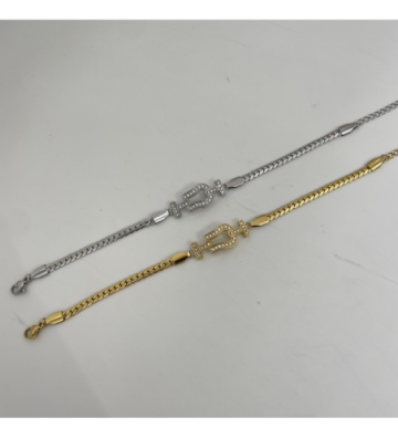 Pulseras brazaletes acero...