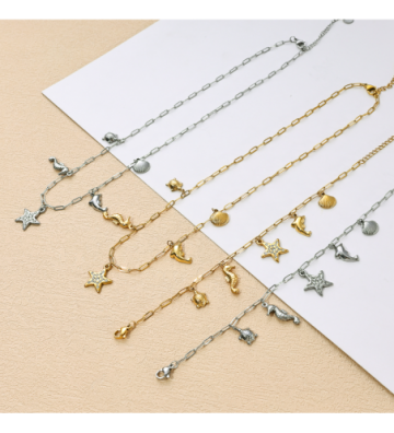 Pulseras brazaletes acero...