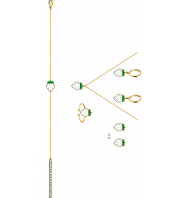 Collares acero Dorado...