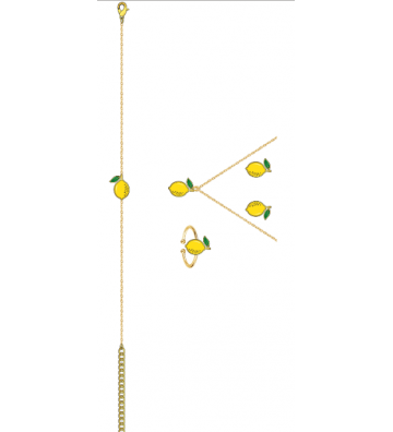 Pendientes acero Dorado...