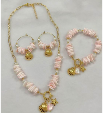 Pendientes acero Dorado...