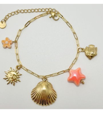 Pulseras brazaletes acero...