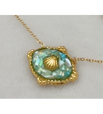 Collares acero Dorado...