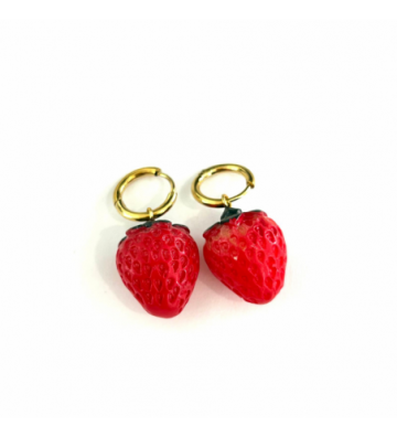Pendientes acero Dorado...