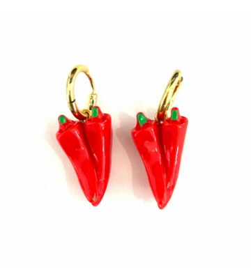 Pendientes acero Dorado...
