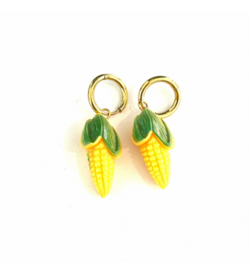 Pendientes acero Dorado...