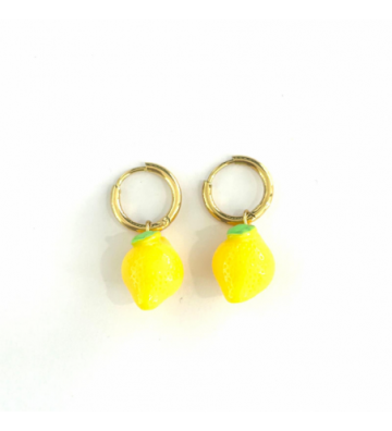 Pendientes acero Dorado...