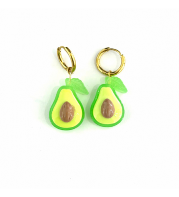 Pendientes acero Dorado...