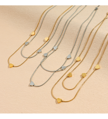 Collares acero Mixcolor...
