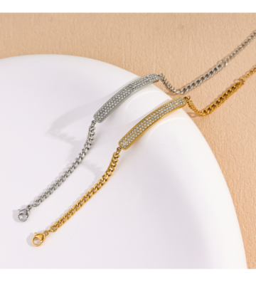 Pulseras brazaletes acero...