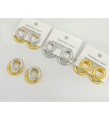 Pendientes acero Mixcolor...