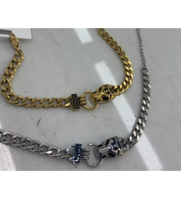 Pulseras brazaletes acero...
