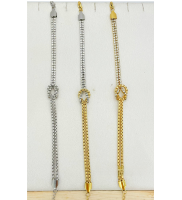 Pulseras brazaletes acero...