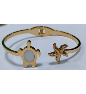 Pulseras brazaletes acero...