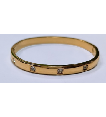 Pulseras brazaletes acero...