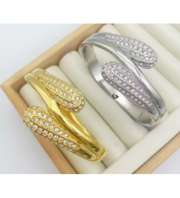 Pulseras brazaletes acero...