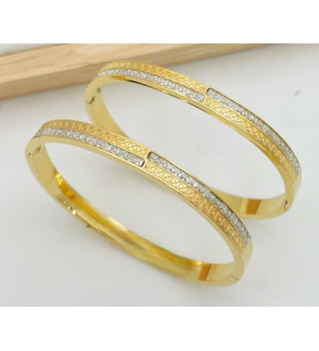 Pulseras brazaletes acero...