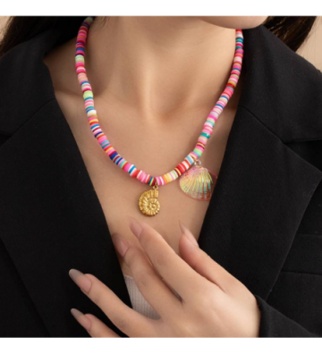 Collares acero Dorado...