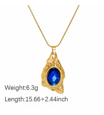 Collares acero Dorado...
