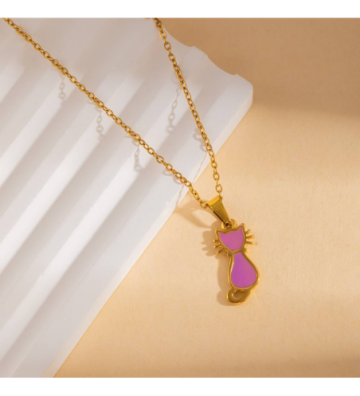 Collares acero  Dorado...