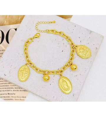 Pulseras brazaletes acero...