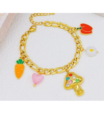 Pulseras brazaletes acero...