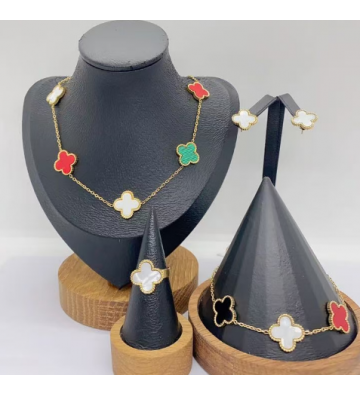 Collares acero Dorado...